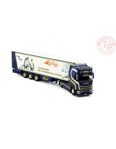 Scania Next Gen Highline 770S 4x2 met koeltrailer Spring TEKNO 84389 TEKNO Scania Next Gen Highline 770S 4x2 met koeltrailer Spring TEKNO 84389 TEKNO