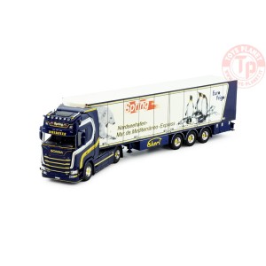 Scania Next Gen Highline 770S 4x2 met koeltrailer Spring TEKNO 84389 TEKNO