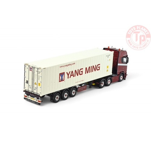 Scania 530S-V8 Highline 6x2 met 40ft. reefer container David van Herk TEKNO 85341 TEKNO