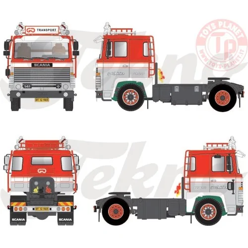 Scania 141 4x2 Gert Jakobsen TEKNO 85906 TEKNO