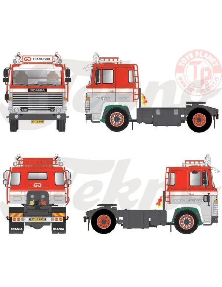 Scania 141 4x2 Gert Jakobsen TEKNO 85906 TEKNO Scania 141 4x2 Gert Jakobsen TEKNO 85906 TEKNO