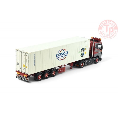 Volvo FH05 4x2 met 40ft reefer container SL Logistics TEKNO 85677 TEKNO
