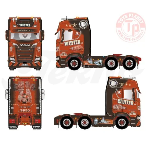 Scania Next Gen S650 Highline Winter TEKNO 85248 TEKNO