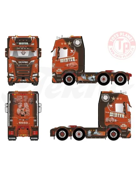 Scania Next Gen S650 Highline Winter TEKNO 85248 TEKNO