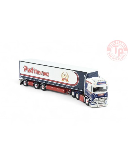 Scania NGR 6x2 met schuifzeilentrailer Peter Wouters TEKNO 84990 TEKNO Scania NGR 6x2 met schuifzeilentrailer Peter Wouters TEKNO 84990 TEKNO