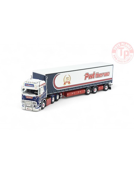 Scania NGR 6x2 met schuifzeilentrailer Peter Wouters TEKNO 84990 TEKNO