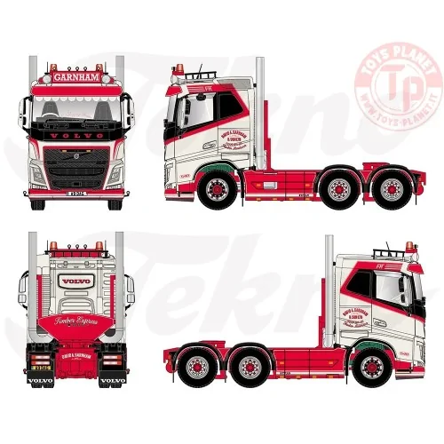 Volvo FH04 6x2 trekker Garnham TEKNO 85209 TEKNO