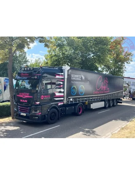 MAN TGX GX met 3-assige schuifzeilen oplegger Christina Scheib Transporte TEKNO 86035 TEKNO MAN TGX GX met 3-assige schuifzeilen oplegger Christina Scheib Transporte TEKNO 86035 TEKNO