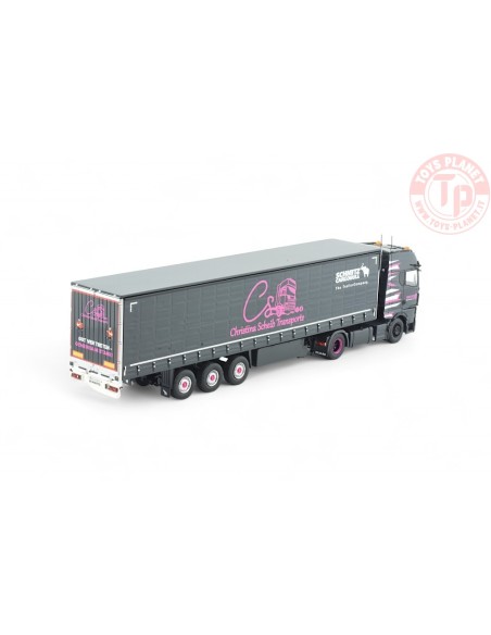 MAN TGX GX met 3-assige schuifzeilen oplegger Christina Scheib Transporte TEKNO 86035 TEKNO MAN TGX GX met 3-assige schuifzeilen oplegger Christina Scheib Transporte TEKNO 86035 TEKNO