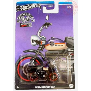 HONDA MONKEY Z50 1/64 HOT WHEELS HRR94 HOT WHEELS