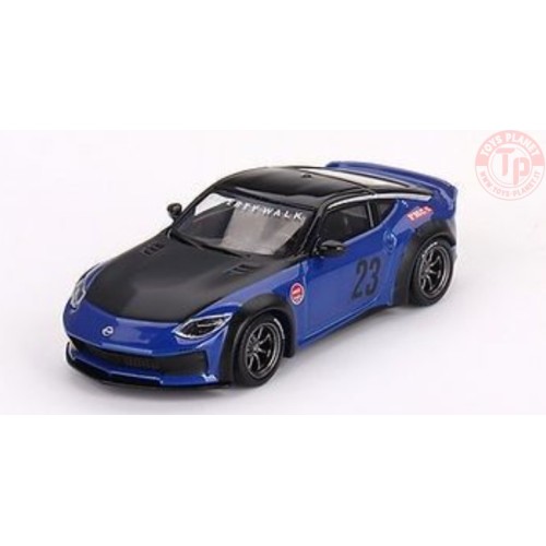 NISSAN Z LB NATION WORKS-SEIRAN BLUE 1/64 MGT00732-R MINI GT