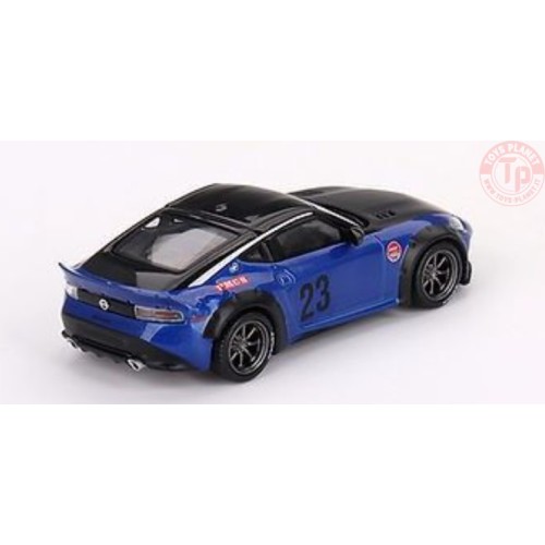 NISSAN Z LB NATION WORKS-SEIRAN BLUE 1/64 MGT00732-R MINI GT