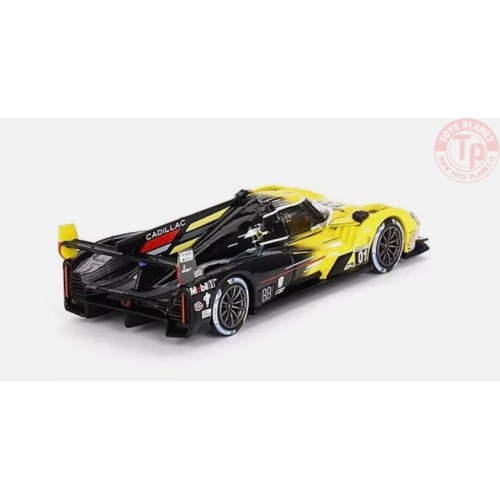 CADILLAC V-SERIES.R 01-2023 IMSA DAYTONA 24 HRS 3RD PLACE CADILLAC RACING-YELLOW/BLACK 1/64 MGT00708-L MINI GT