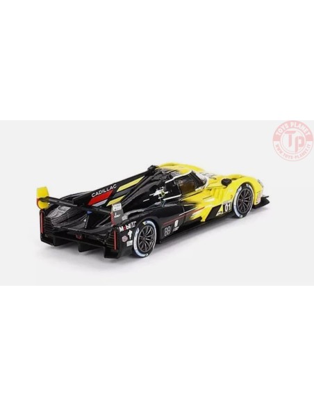 CADILLAC V-SERIES.R 01-2023 IMSA DAYTONA 24 HRS 3RD PLACE CADILLAC RACING-YELLOW/BLACK 1/64 MGT00708-L MINI GT