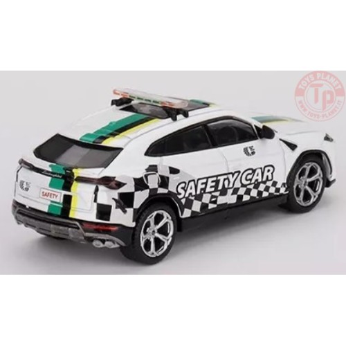 LAMBORGHINI URUS 2022 MACAU GP OFFICIAL SAFETY CAR-WHITE/GREEN 1/64 MGT00591-R Mini Gt