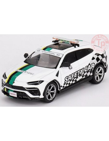 LAMBORGHINI URUS 2022 MACAU GP OFFICIAL SAFETY CAR-WHITE/GREEN 1/64 MGT00591-R Mini Gt