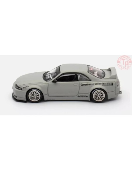 NISSAN SKYLINE GT-R (R33) PANDEM/ROCKET BUNNY-CEMENT GREY MATTE 1/64 IN64-R33P-CGM INNO MODELS NISSAN SKYLINE GT-R (R33) PANDEM/ROCKET BUNNY-CEMENT GREY MATTE 1/64 IN64-R33P-CGM INNO MODELS