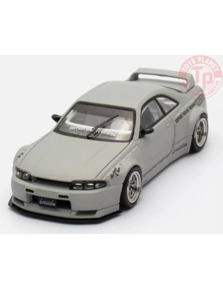 NISSAN SKYLINE GT-R (R33) PANDEM/ROCKET BUNNY-CEMENT GREY MATTE 1/64 IN64-R33P-CGM INNO MODELS NISSAN SKYLINE GT-R (R33) PANDEM/ROCKET BUNNY-CEMENT GREY MATTE 1/64 IN64-R33P-CGM INNO MODELS