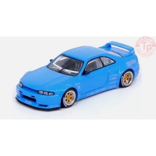 NISSAN SKYLINE GT-R (R33) PANDEM/ROCKET BUNNY-BLUE 1/64 IN64-R33P-BLU INNO MODELS