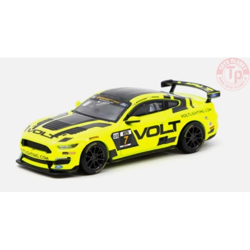 FORD MUSTANG GT4-IMSA CONTINENTAL TIRE SPORTSCAR CHALLENGE 2018-YELLOW/BLACK 1/64 T64G-011-IMSA TARMAC WORKS