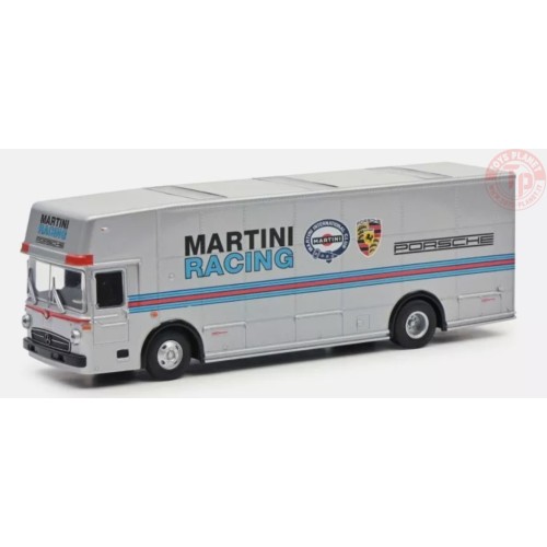 MERCEDES-BENZ-RENNTRANSPORTER MARTINI RACING-SILVER 1/64 SCHUCO 45 202 7400 ALTRE MARCHE