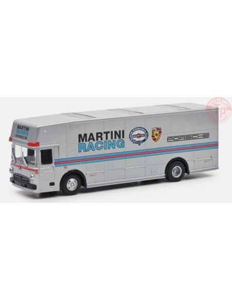 MERCEDES-BENZ-RENNTRANSPORTER MARTINI RACING-SILVER 1/64 SCHUCO 45 202 7400 ALTRE MARCHE MERCEDES-BENZ-RENNTRANSPORTER MARTINI RACING-SILVER 1/64 SCHUCO 45 202 7400 ALTRE MARCHE