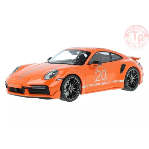 porsche 911 992 turbo s coupe sport design orange 2021 1/18 MINICHAMPS 155069171 MINICHAMPS