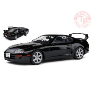 TOYOTA SUPRA MKIV A80 COUPE 1993 BLACK 1:18 SL1807606 SOLIDO