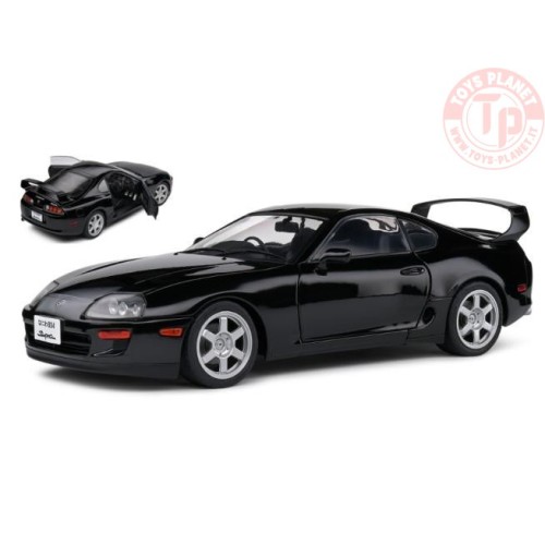 TOYOTA SUPRA MKIV A80 COUPE 1993 BLACK 1:18 SL1807606 SOLIDO