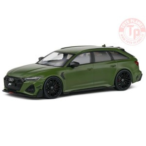 AUDI A6 RS6-R ABT AVANT SW STATION WAGON 2022 OLIVE GREEN 1:43 SL4310704 SOLIDO