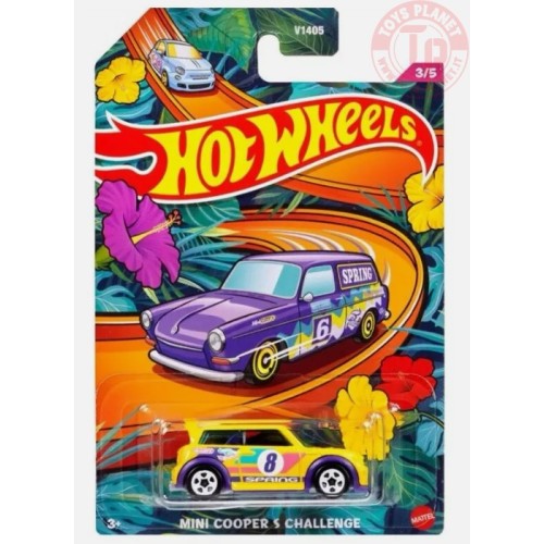 MINI COOPER S CHALLENGE 1/64 HOT WHEELS HVX22 HOT WHEELS