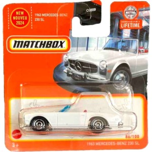 1963 MERCEDES-BENZ 230 SL 1/64 MATCHBOX HVN39 MATCHBOX