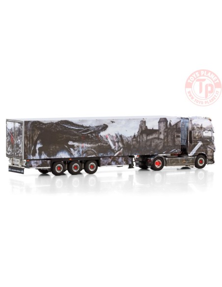 DAF XF SUPER SPACE CAB MY2017 4X2 REEFER TRAILER - 3 AXLE HEIDE LOGISTIK WSI 01-4308 WSI MODELS DAF XF SUPER SPACE CAB MY2017 4X2 REEFER TRAILER - 3 AXLE HEIDE LOGISTIK WSI 01-4308 WSI MODELS