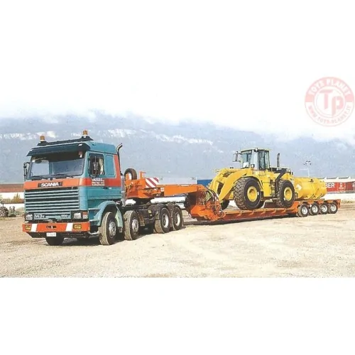 SCANIA 3 SERIES 8X4 SCHEUERLE INTERCOMBI GRUBER WSI 01-4302 WSI MODELS