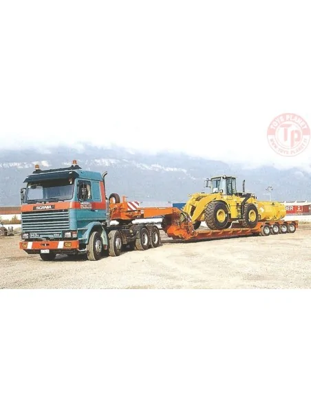 SCANIA 3 SERIES 8X4 SCHEUERLE INTERCOMBI GRUBER WSI 01-4302 WSI MODELS SCANIA 3 SERIES 8X4 SCHEUERLE INTERCOMBI GRUBER WSI 01-4302 WSI MODELS