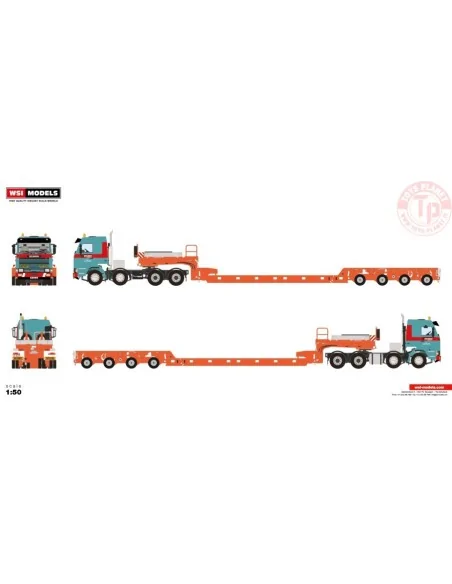 SCANIA 3 SERIES 8X4 SCHEUERLE INTERCOMBI GRUBER WSI 01-4302 WSI MODELS SCANIA 3 SERIES 8X4 SCHEUERLE INTERCOMBI GRUBER WSI 01-4302 WSI MODELS