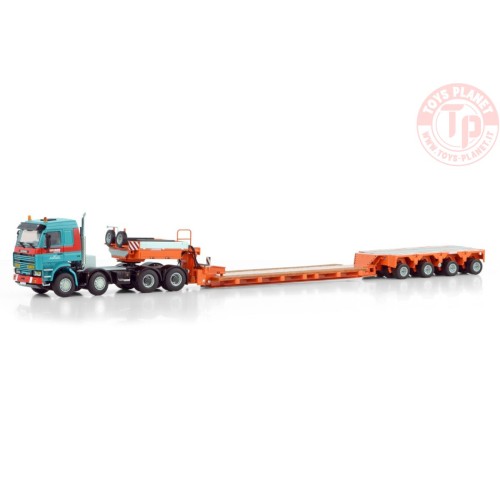 SCANIA 3 SERIES 8X4 SCHEUERLE INTERCOMBI GRUBER WSI 01-4302 WSI MODELS
