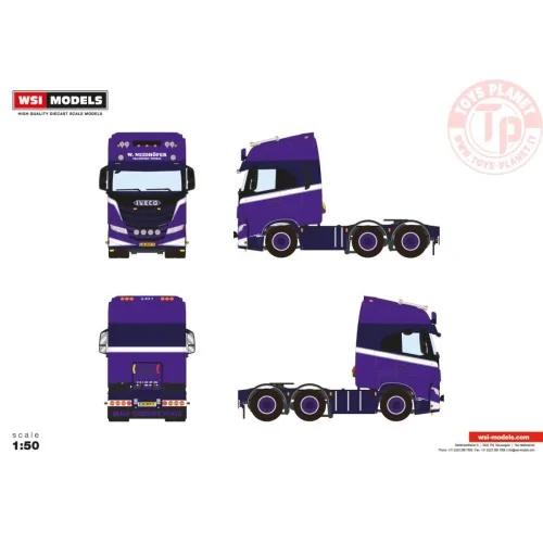 IVECO S-WAY AS HIGH 6X2 TWIN STEER W. NEIDHÖFER TRANSPORT WSI 01-4348 WSI MODELS