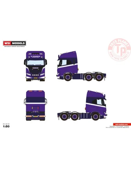 IVECO S-WAY AS HIGH 6X2 TWIN STEER W. NEIDHÖFER TRANSPORT WSI 01-4348 WSI MODELS IVECO S-WAY AS HIGH 6X2 TWIN STEER W. NEIDHÖFER TRANSPORT WSI 01-4348 WSI MODELS