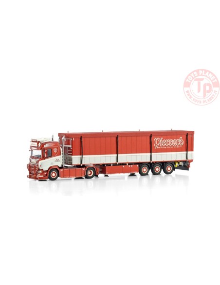 SCANIA R NORMAL CR20N 4X2 VOLUME TRAILER - 3 AXLE PIERRARD WSI 01-4316 WSI MODELS