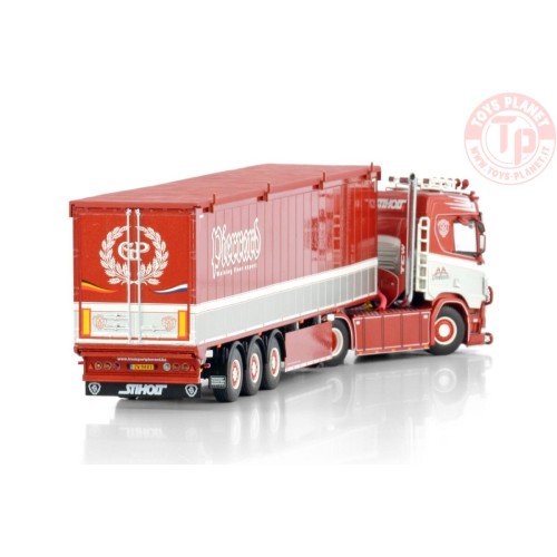 SCANIA R NORMAL CR20N 4X2 VOLUME TRAILER - 3 AXLE PIERRARD WSI 01-4316 WSI MODELS