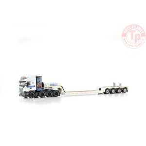 SCANIA R6 8X4 STREAMLINE HIGHLINE EURO LOW LOADER PENDEL X - 4 AXLE Trinks WSI 01-4192 WSI MODELS