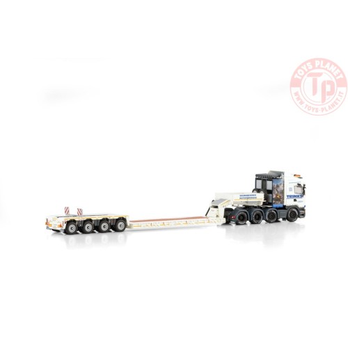 SCANIA R6 8X4 STREAMLINE HIGHLINE EURO LOW LOADER PENDEL X - 4 AXLE Trinks WSI 01-4192 WSI MODELS