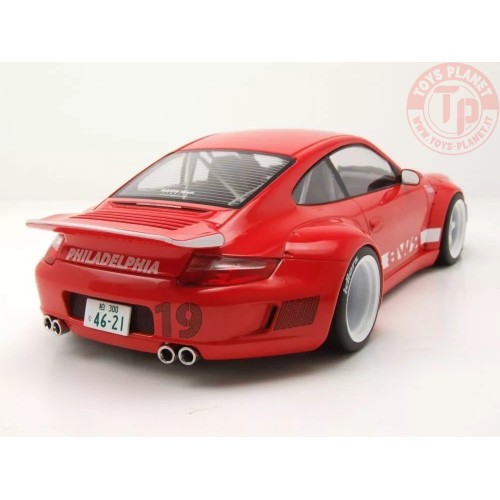 PORSCHE RWB 997 RED 1:18 IXO 18CMC168 IXO MODELS