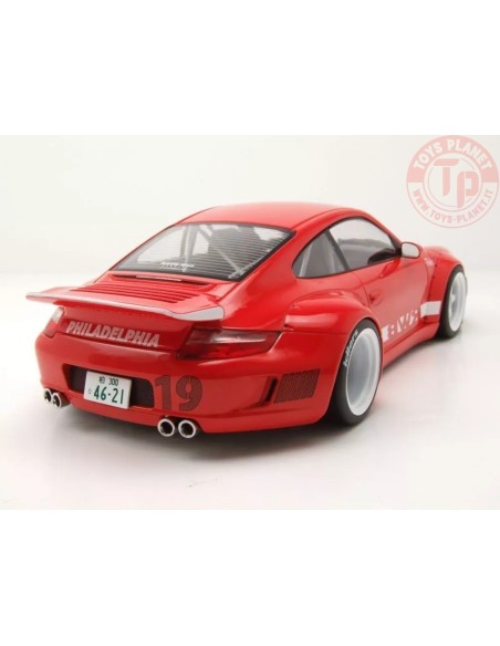 PORSCHE RWB 911 (997) Philadelphia rouge - 1:18 IXO 18CMC168