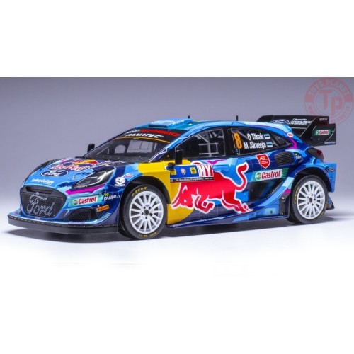 FORD PUMA WRC N.8 CENTRAL EUROP.RALLY 2023 TANAK-JARVEOJA 1:18 IXO 18RMC187 IXO MODELS