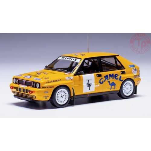 LANCIA DELTA INTEGRALE 16V N.4 BOHEMIA RALLY 1990 FERJANCZ-TANDARI 1:43 IXO RAC437 IXO