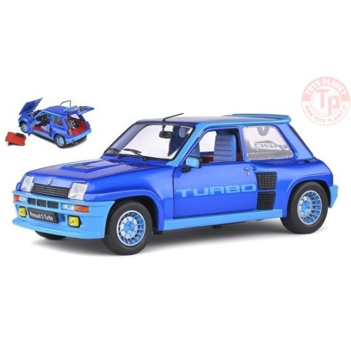 RENAULT R5 TURBO 1981 BLUE 1:18 SL1801308 SOLIDO