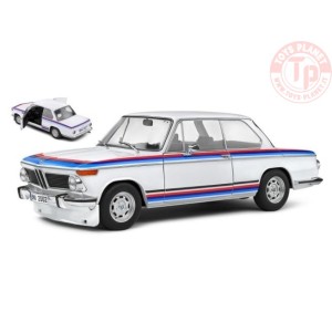 BMW 2002tii TURBO 1971 WHITE 1:18 SL1808602 SOLIDO