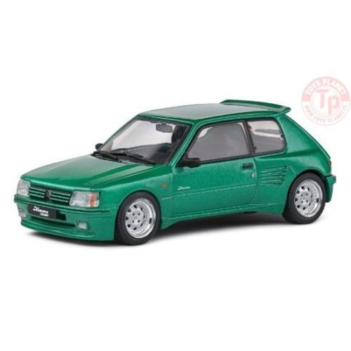 PEUGEOT 205 GTi DIMMA BODY KIT 1992 GREEN 1:43 SL4310807 SOLIDO